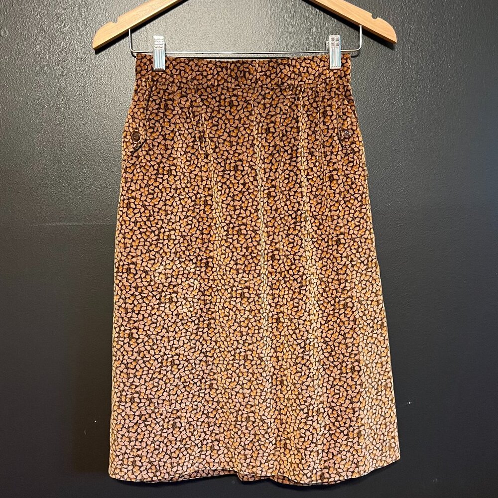 Vintage Velvet Skirt